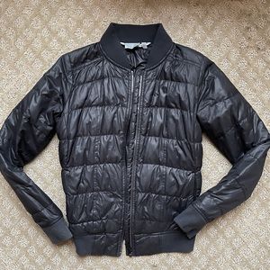Athleta Bomber Puff Jacket